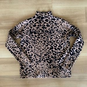 Leopard print sweater